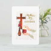 Mothers day Blessings シーズンカード (スタンド正面)