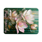  Mother's Day Blooming Wallpaper Japan Magnolia  マグネット (横)