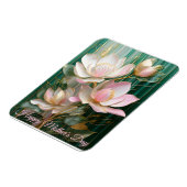  Mother's Day Blooming Wallpaper Japan Magnolia  マグネット (左側)