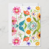 Mother's Day Bright Floral Brunch Invitation 招待状 (裏面)