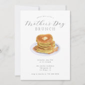 Mother's Day Brunch | Pancakes 招待状 (正面)