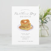 Mother's Day Brunch | Pancakes 招待状 (スタンド正面)