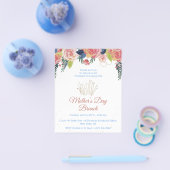 Mother's Day Brunch Party Invitation チラシ (シングル)