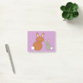 Mothers Day Bunniesノートを投稿パッド ポストイット (オフィス)