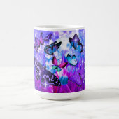 Mother's Day Butterflies Coffee Mug モーフィングマグカップ (中央)