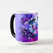 Mother's Day Butterflies Coffee Mug モーフィングマグカップ (正面左)