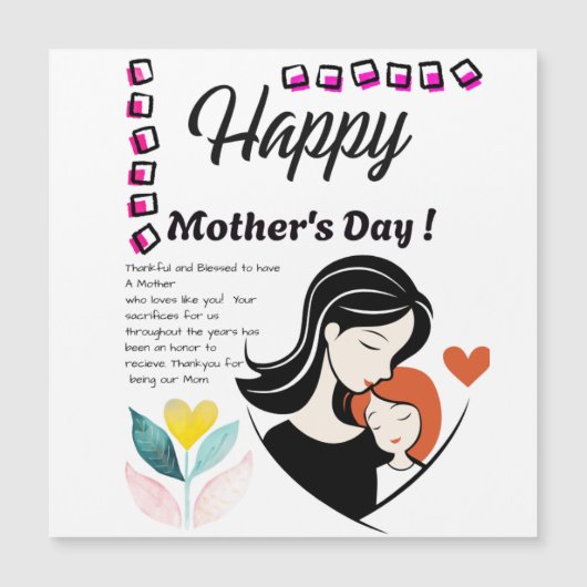Mothers Day Card  (正面)