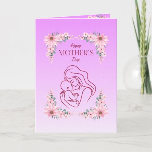 mothers day card カード (正面)