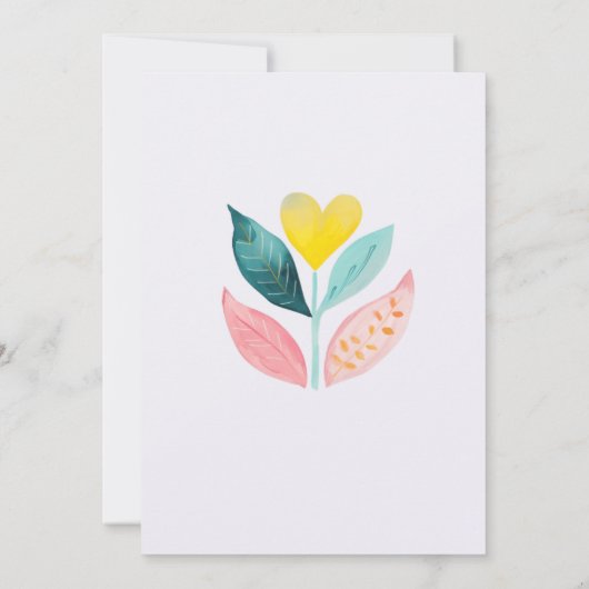 Mothers Day Card  カード (裏面)