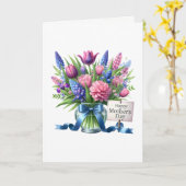 Mother's Day Card カード (黄色い花)