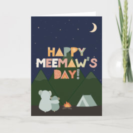 Mother's Day Card for Meemaw カード