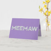 Mother's Day Card for Meemaw カード (黄色い花)