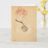 Mother's Day Card, Happy Mother's Day カード (黄色い花)