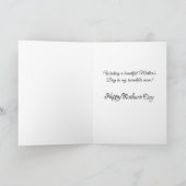 Mother's Day Card; Mom "Noun" カード (内部)