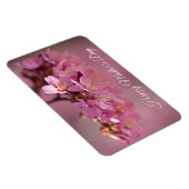 Mother's Day Cherry Blossoms Delicate Pink Bouquet マグネット (右側)
