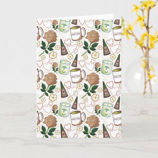 Mother's Day Citrus カード (黄色い花)