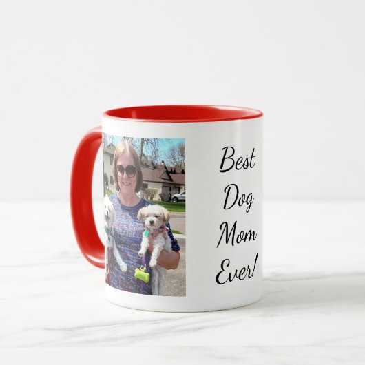 Mother's Day Combo Mug With Text マグカップ (正面左)