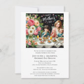 Mother's Day Family Brunch  招待状 (正面)