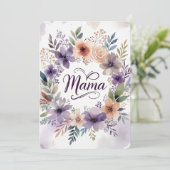 Mother's day Flat Greeting Card カード (スタンド正面)