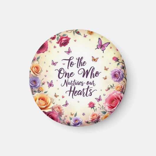 Mothers Day Floral Magnet  マグネット (正面)