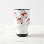 Mother's Day Floral Pattern Thermal Tumbler トラベルマグ (中央)