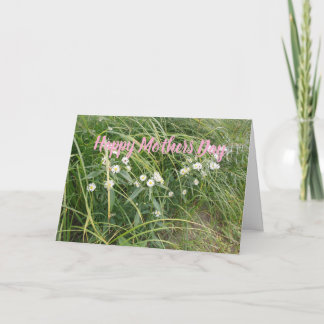  Mothers Day Flowers Greeting Card シーズンカード