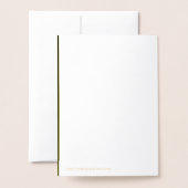 mother's day foil greeting card 箔カード (裏面封筒付き)