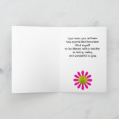 Mother's Day for Pickleball Mom, black カード (内部)