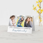 Mothers Day Forever Friend 3の写真 カード (黄色い花)