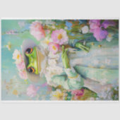 Mothers Day Frog inフローラ・ハット・デコパージュ 薄葉紙 (正面)