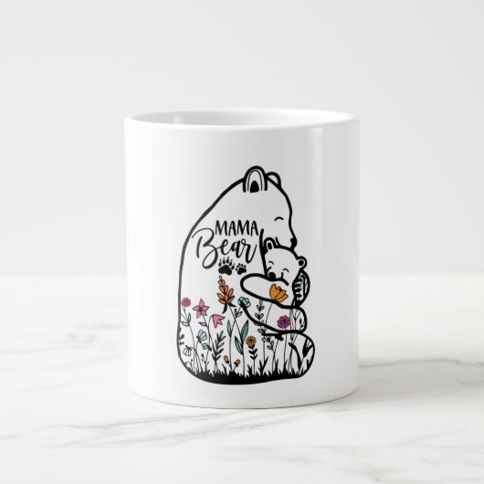 Mother's Day Gift - Coffee Mug ジャンボコーヒーマグカップ (正面)