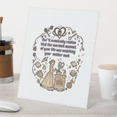 mother's day gifts 台座サイン (インサイチュ)