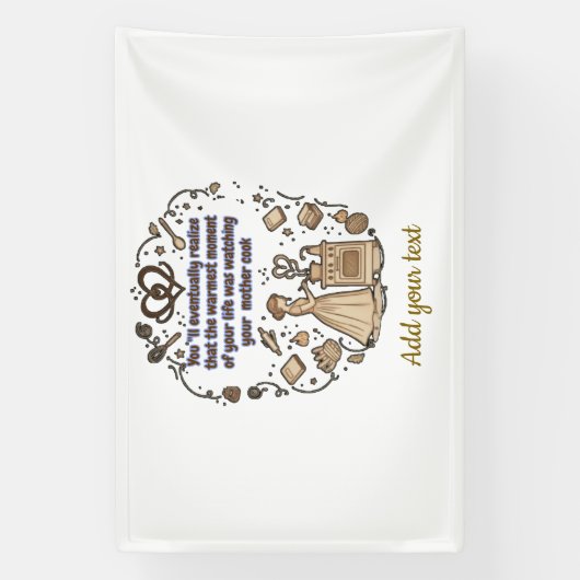 mother's day gifts 横断幕 (縦)