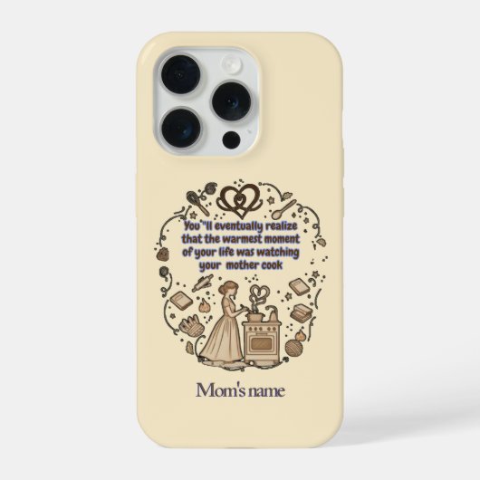 mother's day gifts iPhoneケース (裏面)