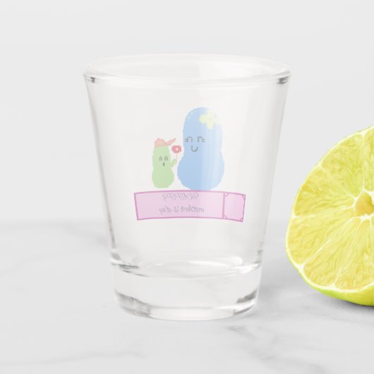 Mother's day glass ショットグラス (裏面)