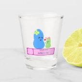 Mother's day glass ショットグラス (正面)