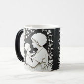 Mothers Day Grandma Coffee Mug モーフィングマグカップ (正面左)