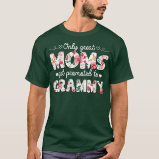 Mothers Day Great Moms Get Promoted to Grammy Tシャツ