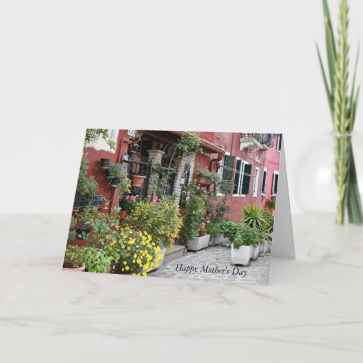 Mother's Day Greeting Card カード (正面)