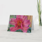 Mother's Day Greeting Card Julia Rose Peony サンキューカード (正面)