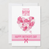 Mother's Day Greeting Card Template カード (正面)