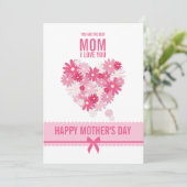 Mother's Day Greeting Card Template カード (スタンド正面)