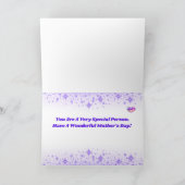 Mother's Day Heart's & Daisey's   カード (内部)