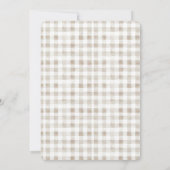 Mother's Day High Tea Invitation Floral Tea Party 招待状 (裏面)