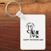 Mothers day keychain for gifts  キーホルダー (正面)