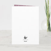 Mother's Day Lavender カード (裏面)