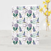 Mother's Day Lavender カード (黄色い花)