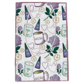 Mother's Day Lavender ミディアムペーパーバッグ (正面)