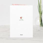 Mother's Day Long Distance Bluebird Garden Bird カード (裏面)