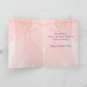 Mother's Day Long Distance Bluebird Garden Bird カード (内部)